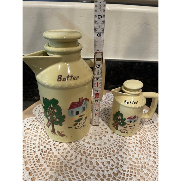 Vintage Kitchen BATTER Jugs - batter and butter - Picture 6 of 9